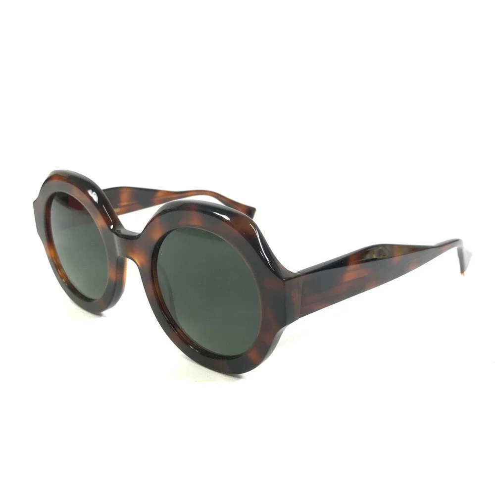Gigi Studios Sunglasses MADDIE 67063/2 Tortoise Frames w/ Green Polarized Lenses